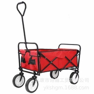 Lightweight Production Outdoor Wholesale Stall Four-Wheeled Stall Portable Shopping Cart Trolley Fol