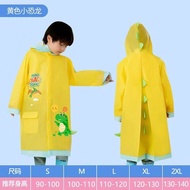 Buttoned raincoat for children rain coat kids