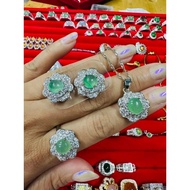 Natural Myanmar A Jade ERP Whole Set
