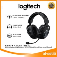 LOGITECH G PRO X WIRELESS LIGHTSPEED GAMING HEADSET WITH 50MM PRO-G DRIVERS / OBJECT BASED SURROUND 