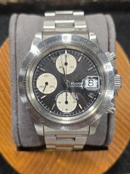 Tudor 79180 黑面 銀面 計時 舊裝 Vintage Big Block