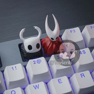 Hollow Knight themed Keycaps: The Knight & Hornet