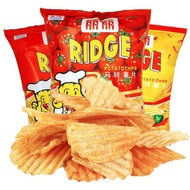 ♞RIDGE potato chips dilicious barbecue  55g