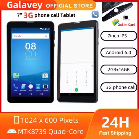 Android 6.0 LF705 3G Phone Call 7 INCH Tablets MTK8735 Quad Core CPU 2GB RAM ROM 16GB 1024*600 IPS 2