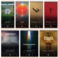 Imagine Dragons Poster Evolve Poster Loom Album Poster Wall Decor Album Cover Pop Music Poster