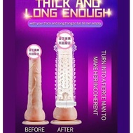 Alat Bantu Seks Pria kondom reusable bening Terbaik