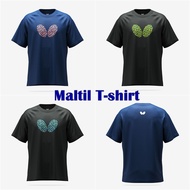 BUTTERFLY MALTIL T-SHIRT 1 Table Tennis SHIRT Sport T Shirt Woman