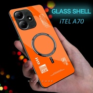Softcase Glosy For ITEL A70 Softcase Hp ITEL A70 Silikon Hp ITEL A70 - J15