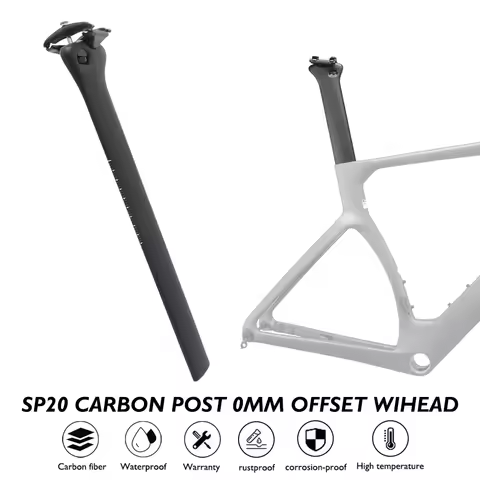 Road Bike Carbon Seatpost For Cervelo S5 S3 S2 0 Offset400mm Easy Install Seat Post For Endurance Ri