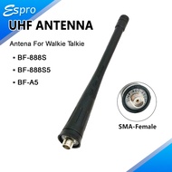 Walkie Talkie Antena SMA FEMALE BAOFENG Antenna For BF-888S BF-A5 BF-888S5  Walkie Talkie