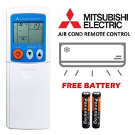 Mitsubishi Universal Aircond remote control MS-A18VD PAR-F132MA 8024y KB04B KB04B MS-A24VD KM04B