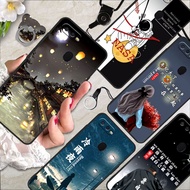 Oppo A7x opopA7x mobile phone case soft glue 0pp0A7X anti-fall personality matte protective case PBB