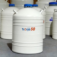 TcCryo 50L Large Volume Storage Dewars Container Liquid Nitrogen Tank Container Biological Samples S
