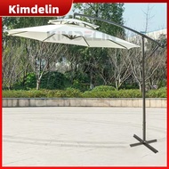【ส่งจากกรุงเทพ】KIMDELIN Φ2.7M ร่มกันแดดสนามใหญ่ ในสวน ร่มสนามเสาข้าง กลางแจ้ง รวมฐานร่ม ตลาดนัด ขายของ สระว่ายน้ำ แม่ค้า ร้านกาแฟ outdoor sun umbrella