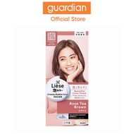 Liese Creamy Bubble Color Rose Tea Brown 108Ml - Diy Foam Hair Color With Salon Inspired Colors