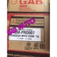 Perodua Myvi 2018 D20N coil spring sport GAB