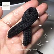 Crochet Bow Brooch