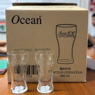 Contour Coca-Cola 2025 Coke Glass Authentic Licensed Product Glass Cup