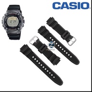 Strap Casio W-S200H WatchTALI Casio WS200H Rubber Strap WatchTALI