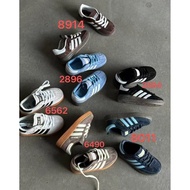 3LI7 AD German Training 3rd Generation Children's Shoes Pig Eight Leather German Training Shoes Spor