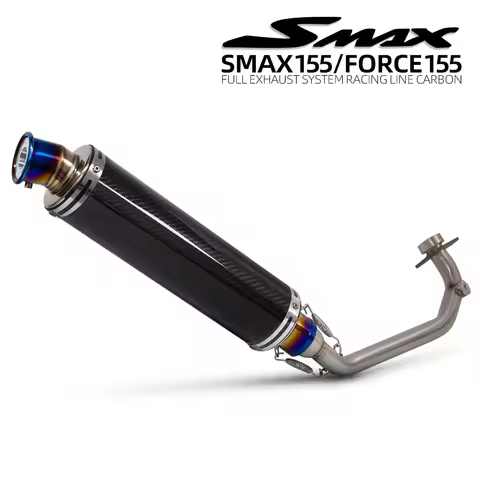 SMAX155 Exhaust System For Yamaha SMAX Force155 Force Motorbike Escape Kit Scooter Manifold GP-89MM 
