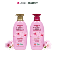 Duo Set Organist Cherry Blossom Hydrating Shampoo(แชมพู)+Conditioner(ครีมนวด) สำหรับผมแห้งเสีย