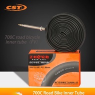 CST Road Bike Tube 700C Bicycle Tire Inner Tube 700*18-25C 700*25-32C Schrader/AV Presta/FV