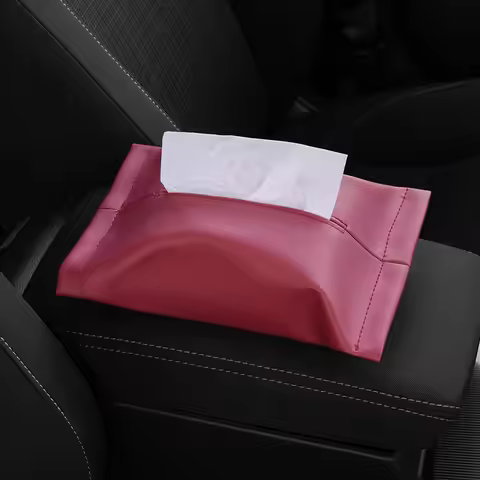 For Nissan Xterra Serena C24 1999~2007 Car Sun Visor Tissue Holder Cover Seat Back/Arm Box Tissue Na