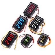 0.36/0.56 Inch Digital Voltmeter Head 30V~120V Two Wire Two Wire Three Wire