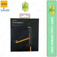VIVO IQOO GAMING TYPE-C FAST CHARGING SLIM TYPE CABLE - 1.2M TYPE-C FAST CHARGING CABLE - ADJUSTABLE