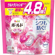 Bold Laundry Detergent Gel Ball 4D Premium Blossom Refill, 53 Count