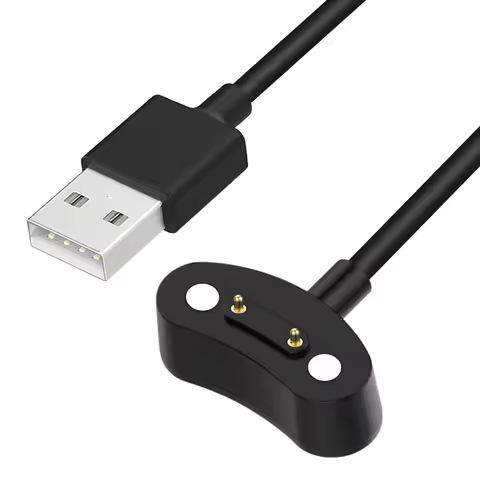 Charger for TicWatch Pro 3 Ultra GPS/Pro 3/Pro 5/Pro 3 LTE/Pro X/E3 Smartwatch Magnetic USB Charging