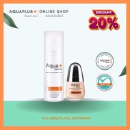 ลด20% AquaPlus Purifying Cleansing Water 150 ml. & Soft Matte Silky Foundation SPF25/PA++ 30 ml.