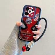 Ốp lưng Redmi 15C cho Redmi 15C [dây buộc + bốn góc vỏ mềm silicon chống sốc hoạt hình dễ thương vỏ