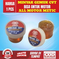 TERLARIS STEMPET GREASE CVT STEMPET OIL GREASE CVT GREASE TRANSPARAN ANTI GESEKAN PANAS HIGH TEMP AL
