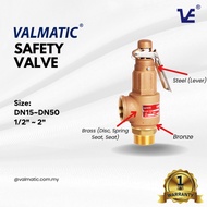 Valmatic Safety Relief Valve, Bronze Body, DN15 DN50