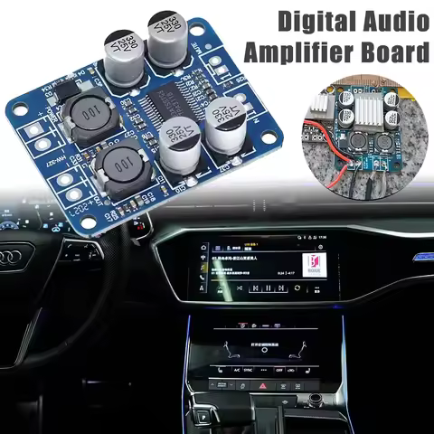 TPA3118 Mono Digital Amplifier Board 60W Audio Amp Circuit Digital Power Amp Board HiFi Amplifier Mo