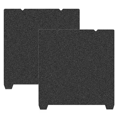 Double-Sided Textured Black PEI Sheet 235x235 3D Printe Build Plate Spring Steel Print Bed for Creal