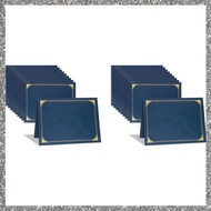 (GJFZ) Certificate Holders 20 Packs Diploma Holders Certificate Covers with Gold Foil Border for Let
