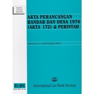 Akta Perancangan Bandar Dan Desa 1976 (Akta 172) & Perintah (Hingga 5hb September 2025)
