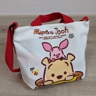 Kids Children Cute Character Sling Canvas bag lunch bag