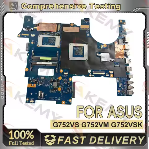 G752VS Laptop Motherboard For ASUS ROG GL752VW G752VS G752VSK G752V GL752VL Notebook Mainboard With