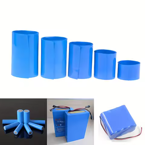 18650 21700 26650 Lipo Battery PVC Heat Shrink Tube Pack 25mm ~ 300mm Width Insulated Film Wrap lith
