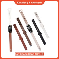 Xiaomi Band 10 Strap 9/8 Genuine Leather Buckle Xiaomi SmartBand 10 Replacement Strap Mi Band 10 Mi 