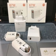 Xiaomi Charger poco F4 Turbo Charge 67 Watt 100% USB Type COriginal Xiaomi Turbo Charger 67W USB Typ