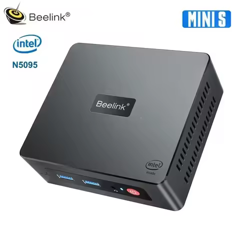Beelink MINI S N5095 Mini PC 8GB DDR4 SSD 128G / 256G WiFi 5 BT4.0 RJ45 1000M USB3.0*4 Dual Screen S