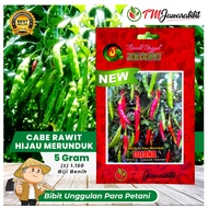 isi 5 gram bibit cabe rawit hijau LOJANA || produk asli JAWARA