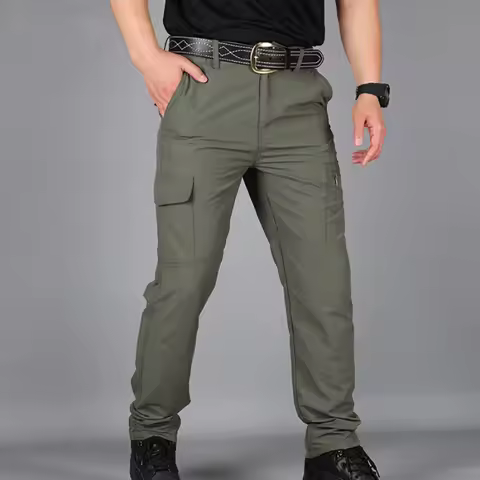 Asian Size Summer Cargo Pants Men Pants Streetwear Jogger Trekking Hiking Mountain Work Tourism Trou