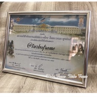 Silver White Photo Frame Size B5 6x9" 7x9" A4 8x10" 8x12" 10x12" 11x14" 10x15" Modern Style With Mir