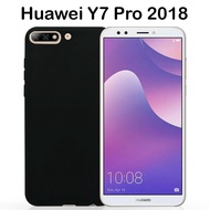 เคสสีดำ สีใส หัวเว่ย วาย7โปร 2018 หลังนิ่ม Matte Case For Huawei Y7 Pro 2018 (5.99)